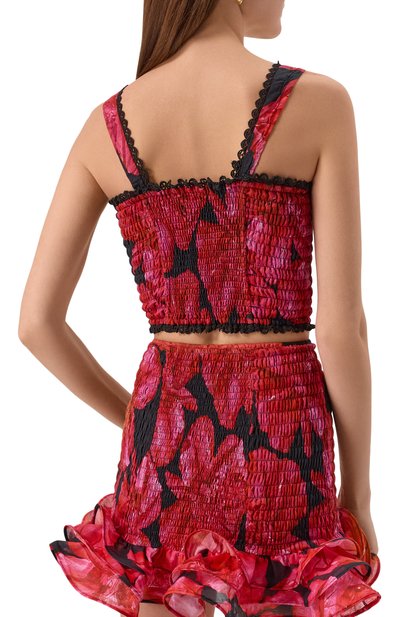 Хлопковый топ CHARO RUIZ IBIZA, арт. 252101, фото 4