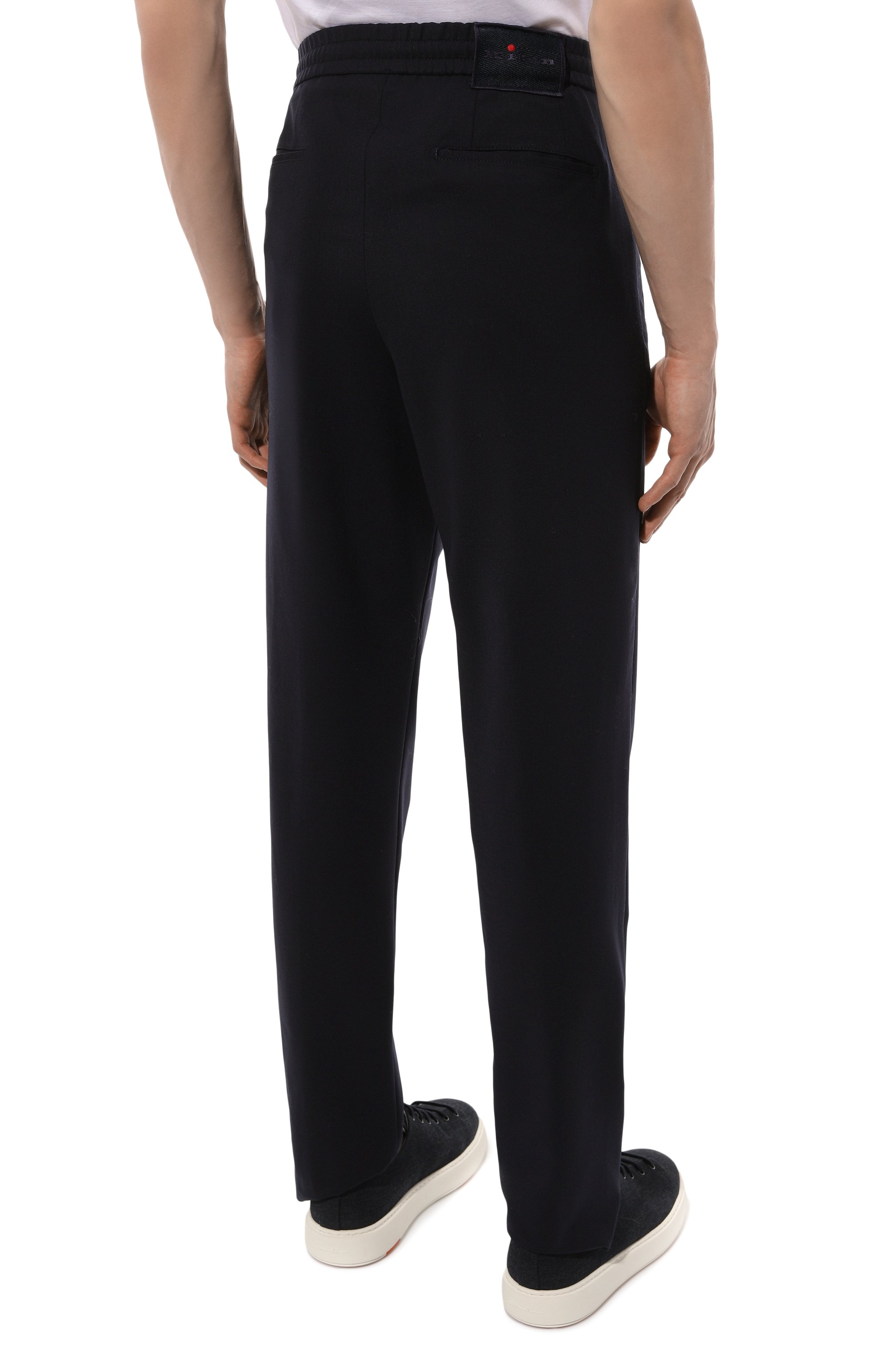 Шерстяные брюки KITON, арт. UPLACK0134F04, фото 4