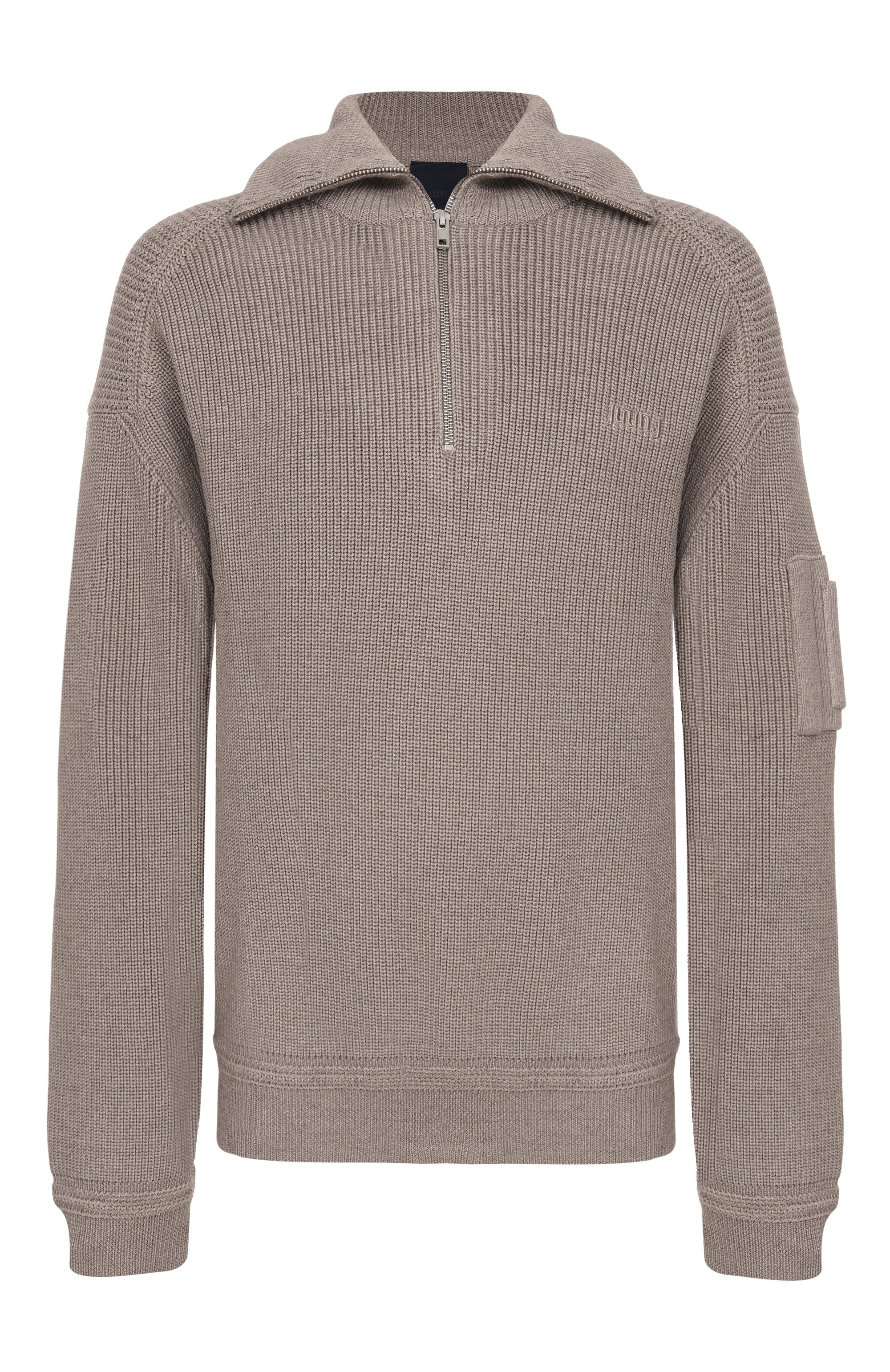 Свитер JUUN.J темно-бежевого цвета по цене 79200 руб., арт. JC6251P31, фото 1 Свитер JUUN.J, арт. JC6251P31, фото 1