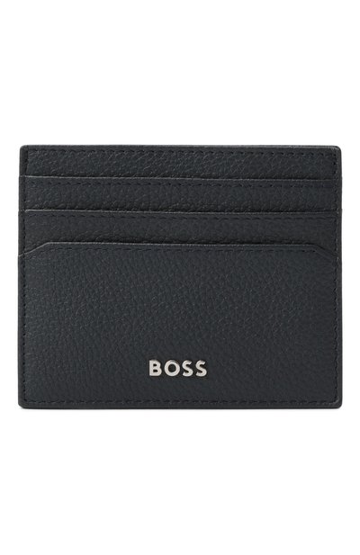 Мужской кожаный футляр для кредитных карт BOSS, арт. HBPU00002M