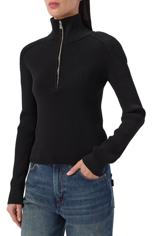 Пуловер из вискозы Iro WM12AMBRA/AX494 Чёрный  WM12AMBRA/AX494 Фото 3