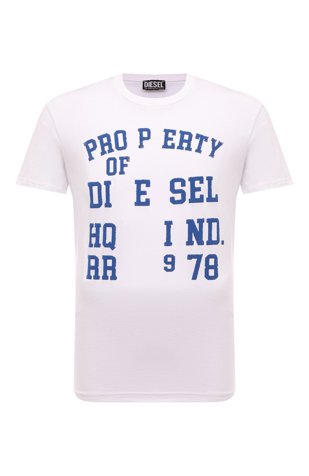 Хлопковая футболка DIESEL, арт. A08689/0GRAI, фото 1