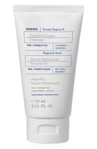 Женского очищающая пенка с йогуртом, пре- и пробиотиками (75ml) KORRES, арт. 5203069128530