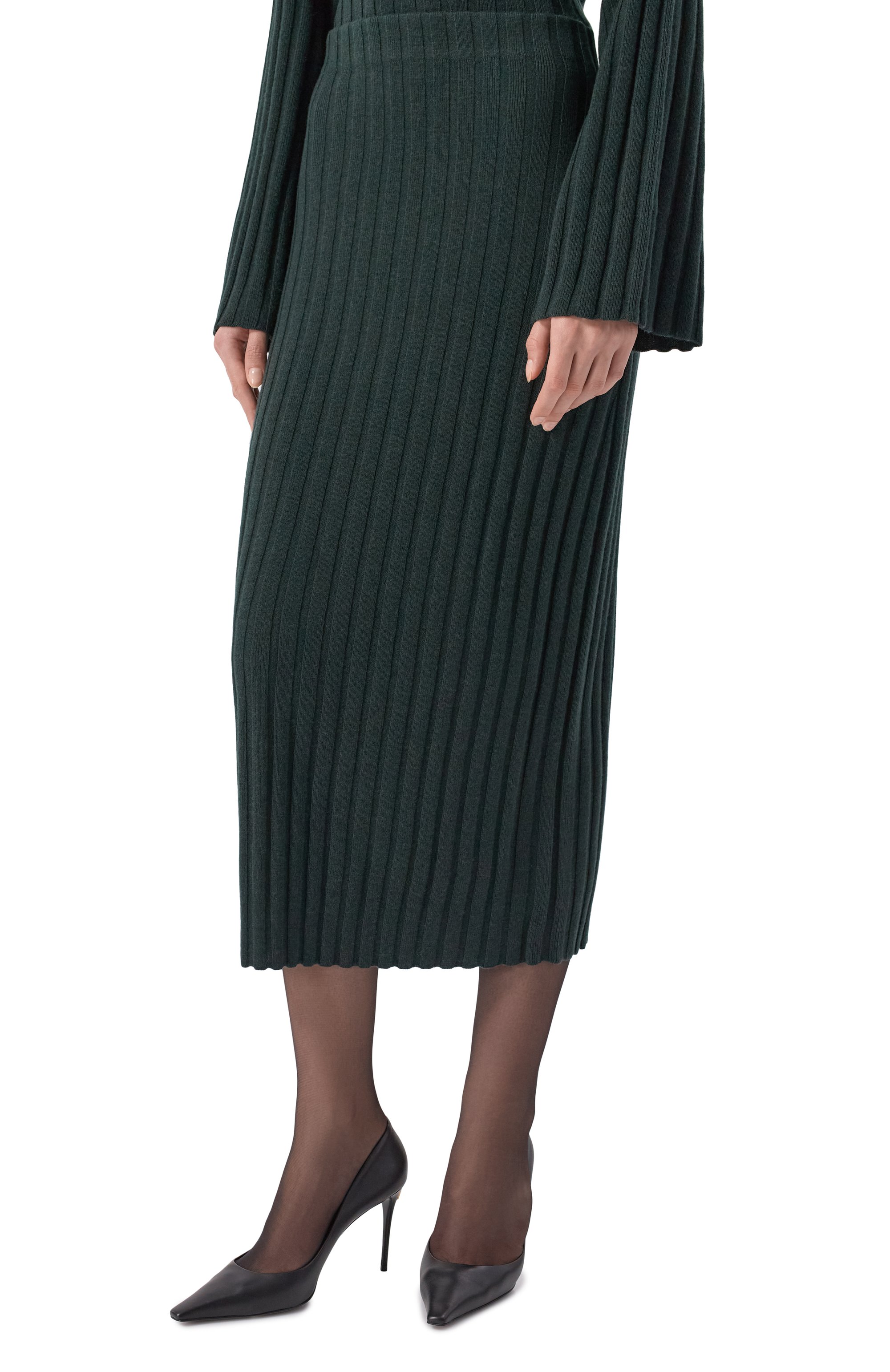 Кашемировая юбка AGNONA, арт. KG10040E/1K120NE, фото 3