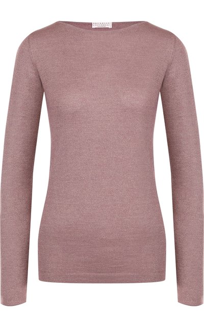 Женский свитер из кашемира и шелка BRUNELLO CUCINELLI, арт. M41800008
