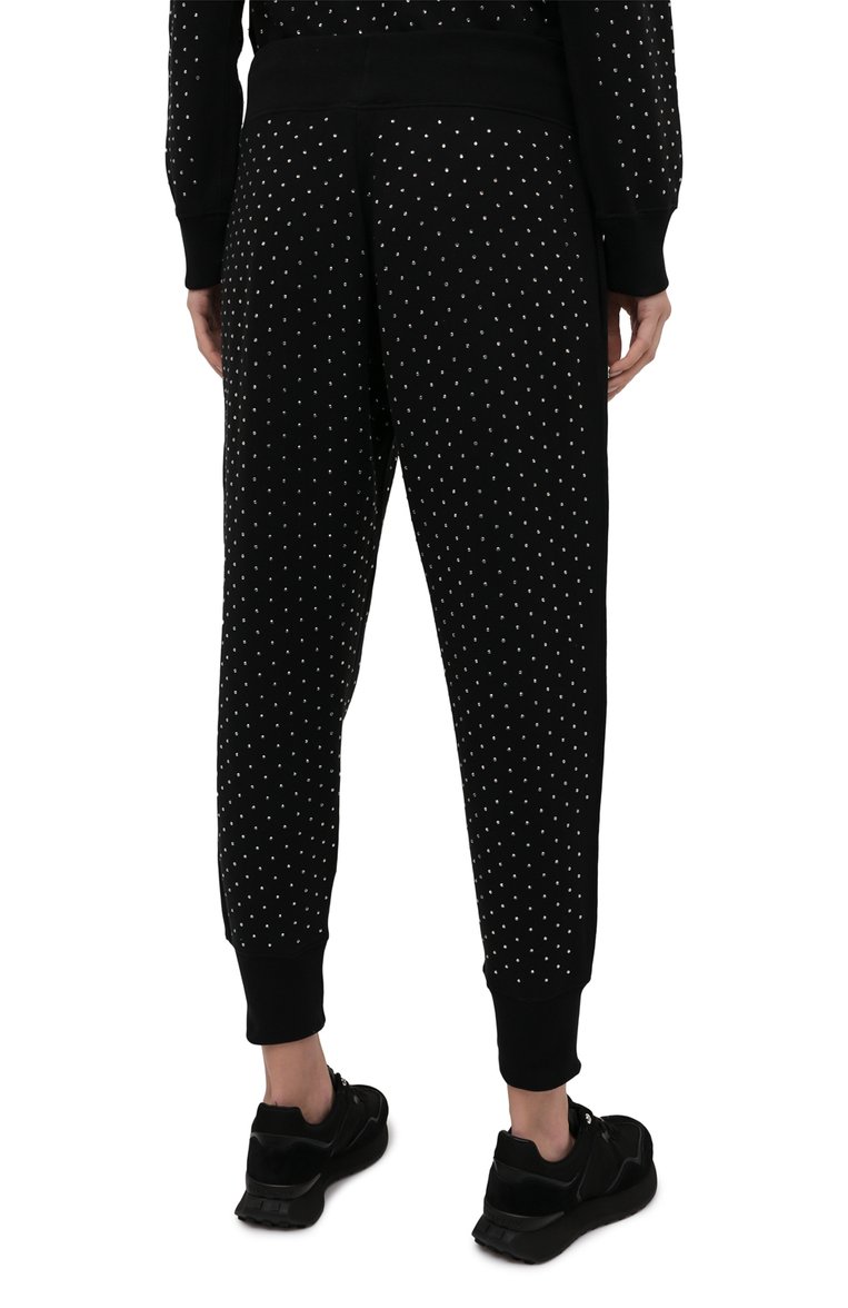 Хлопковые джоггеры с отделкой стразами POLO RALPH LAUREN, арт. 211839197, фото 4