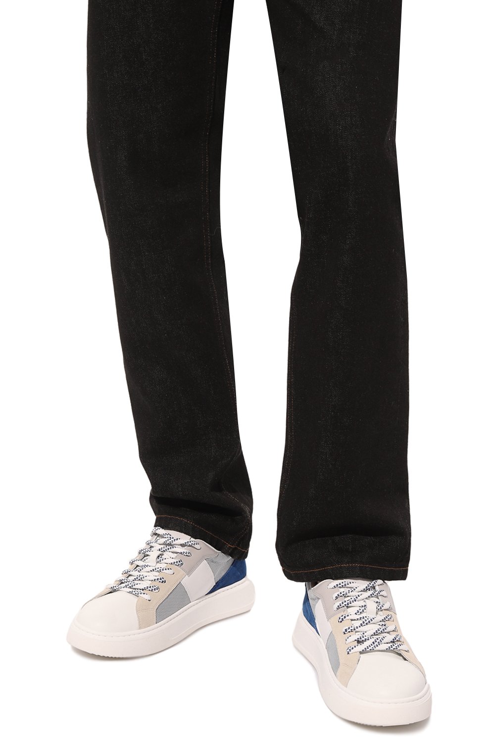 Комбинированные кеды BOGNER, арт. 12420015/MILAN 5 B, фото 3