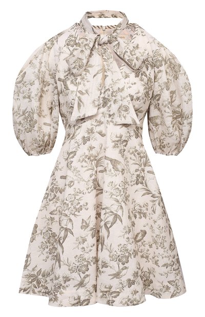 Женское льняное платье ZIMMERMANN, арт. 1197DRB0T