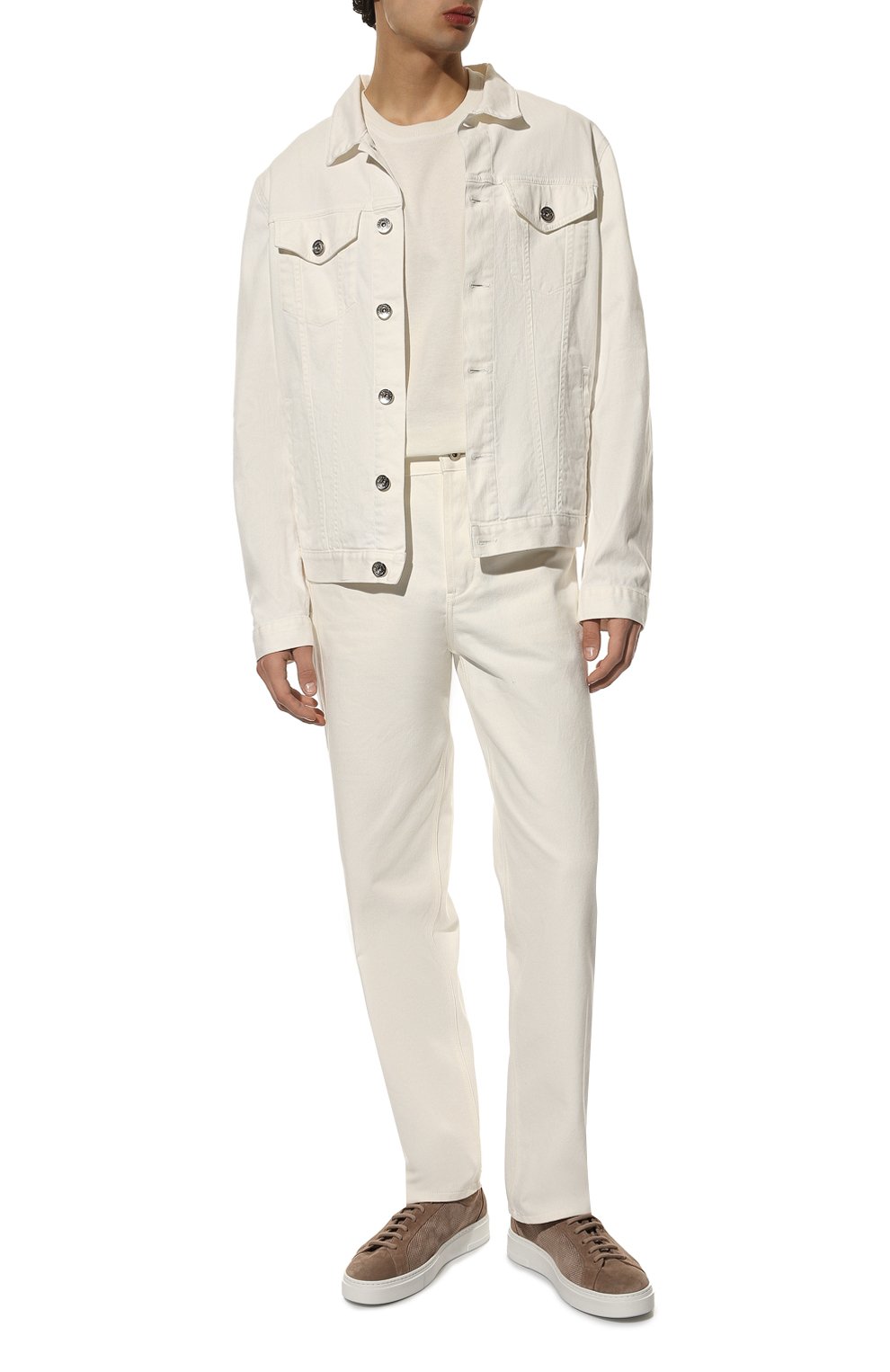 Замшевые кеды MORESCHI, арт. 44089/220/CR0AZIA/CR0AZIAF0R, фото 2