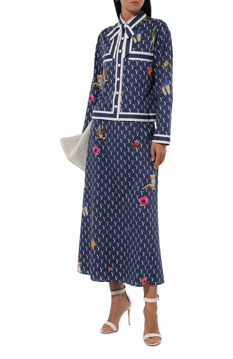 Хлопковая юбка YANINA, арт. T-2751, фото 2