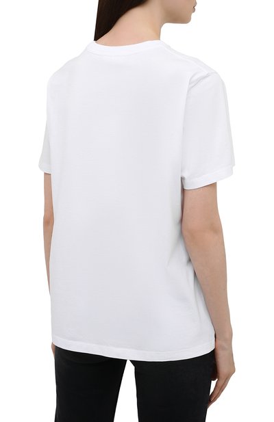 Хлопковая футболка GANNI, арт. T2797, фото 4