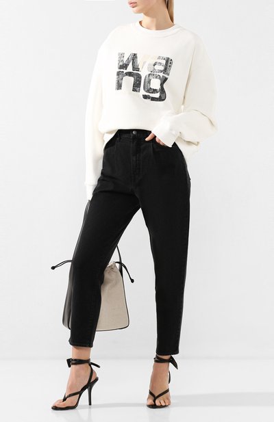 Хлопковый свитшот ALEXANDER WANG, арт. 1CC1201028, фото 2