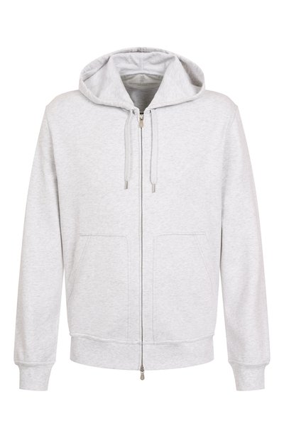 Мужской хлопковая толстовка BRUNELLO CUCINELLI, арт. MW8639069G