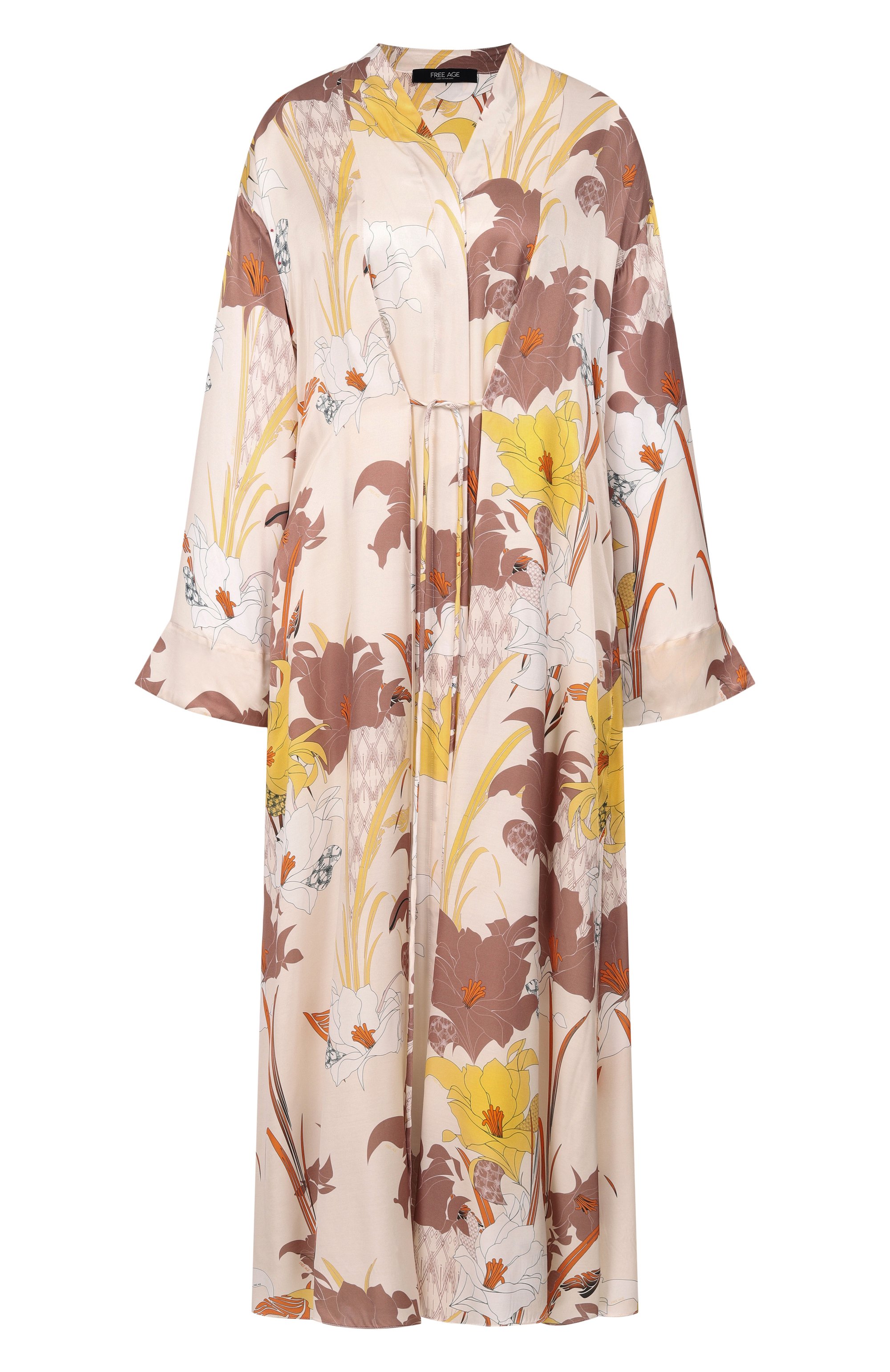 Платье из хлопка и шелка FREEAGE, арт. WS26.DR177M.6001.112, фото 1