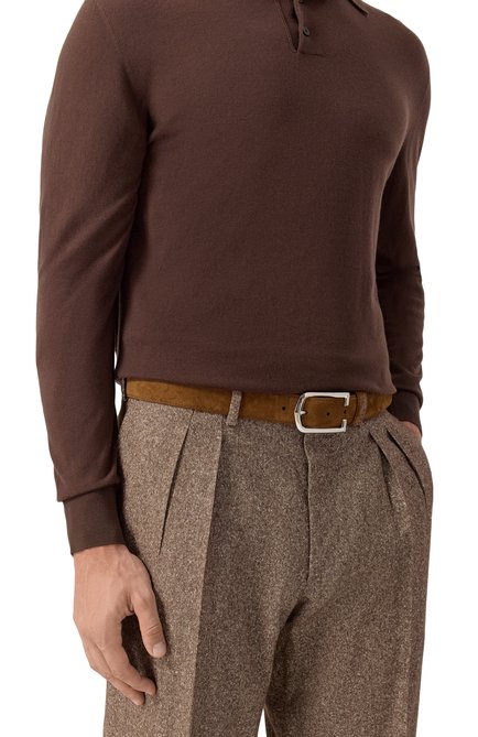 Мужской замшевый ремень CORNELIANI, арт. 26V300-2620822