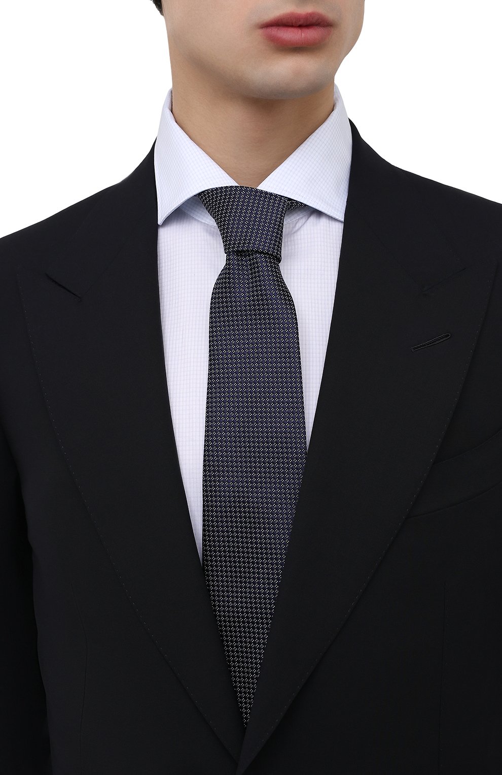 Шелковый галстук ZEGNA, арт. Z3D02T/1UM, фото 2