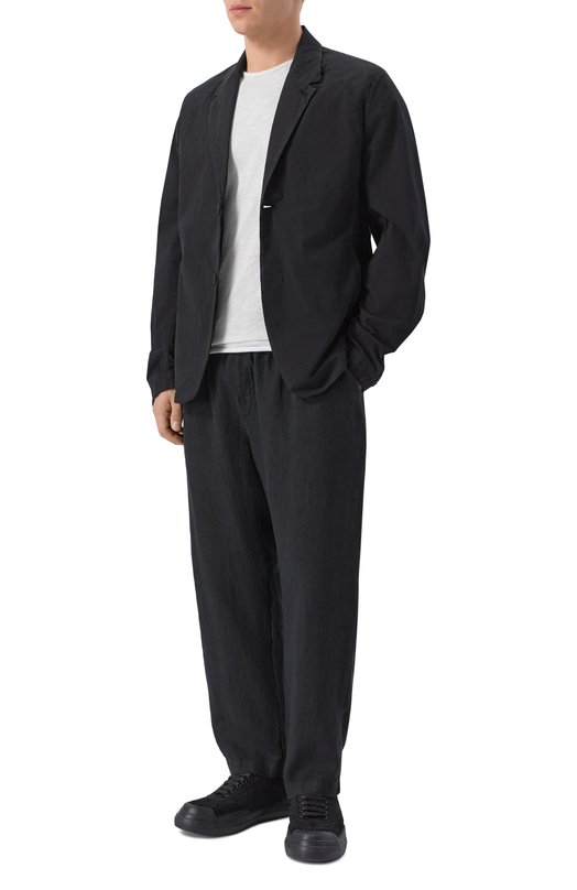 Льняные брюки Never Enough 2B5M021-148/MPA058 Чёрный  2B5M021-148/MPA058 Фото 2