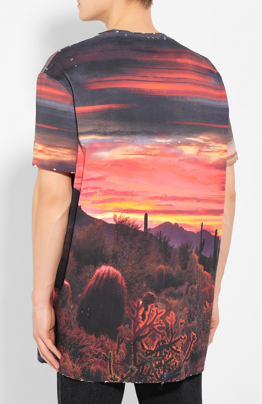 Хлопковая футболка BALMAIN, арт. TH11060/I257, фото 4