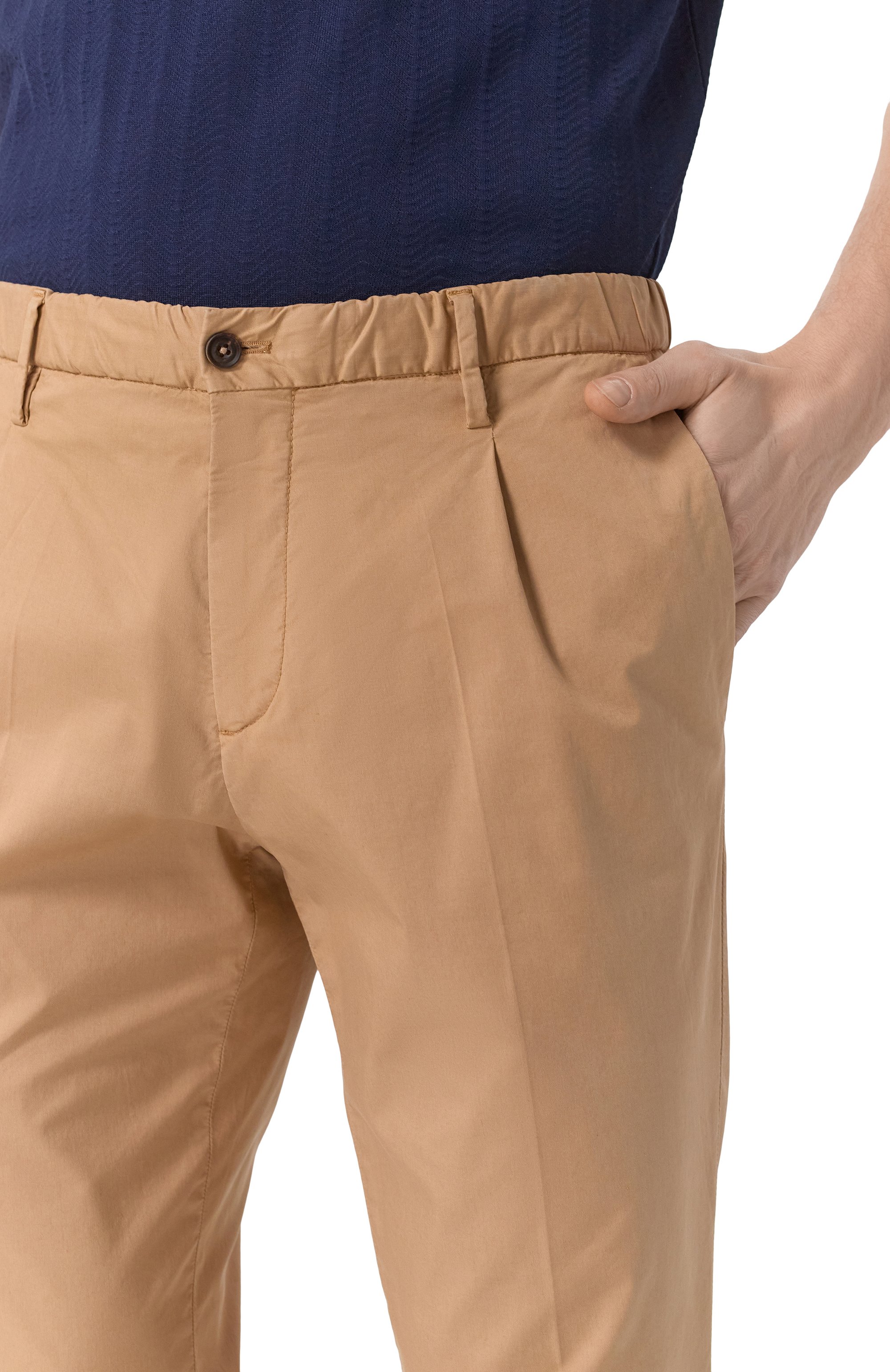 Брюки из лиоцелла и хлопка CORNELIANI, арт. 254ED6-2520127, фото 5