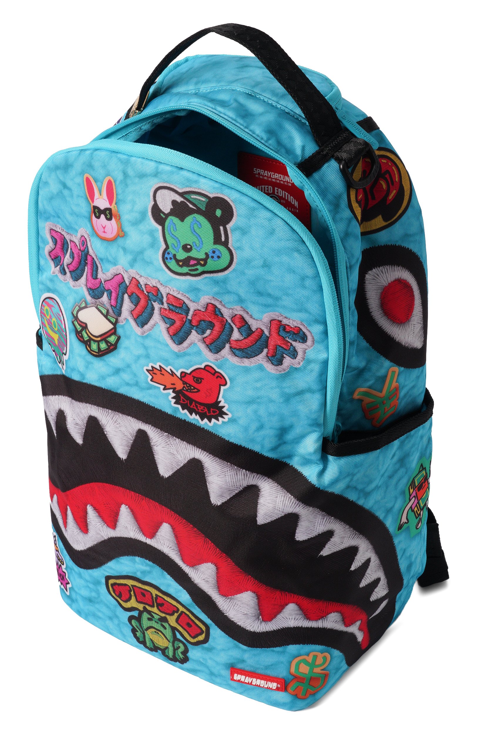 Рюкзак SPRAYGROUND, арт. 910B8850NSZ/EMBELLISHED FLEECE M0NSTER BACKPACK, фото 3
