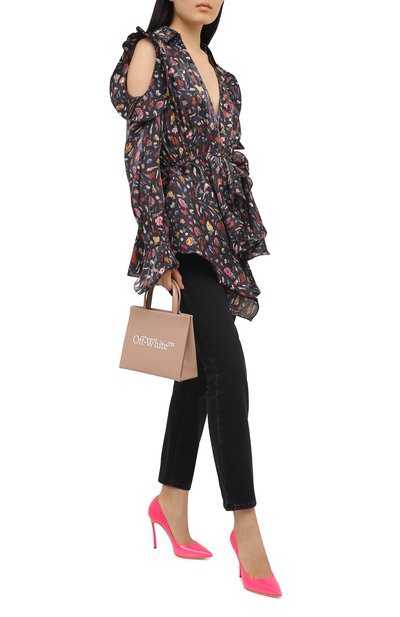 Кожаные туфли CASADEI розового цвета по цене 74250 руб., арт. 1F161D100TFLU004201, фото 2 Кожаные туфли CASADEI, арт. 1F161D100TFLU004201, фото 2