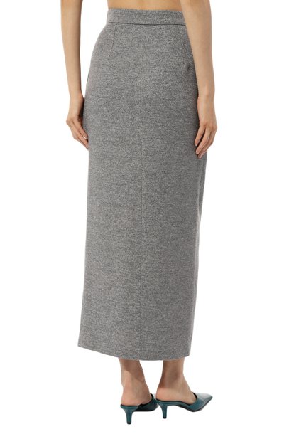 Юбка из вискозы и шерсти EMPORIO ARMANI, арт. H4NN11/E2102, фото 4