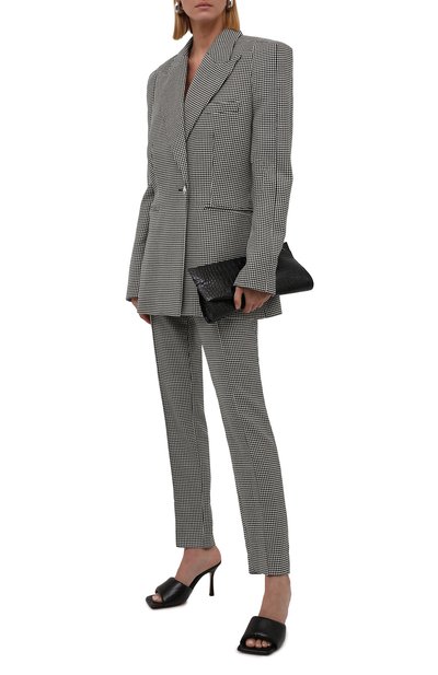 Шерстяной жакет GIUSEPPE DI MORABITO черно-белого цвета по цене 74450 руб., арт. FW21045JA-151, фото 2 Шерстяной жакет GIUSEPPE DI MORABITO, арт. FW21045JA-151, фото 2