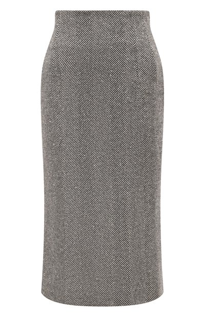 Женская кашемировая юбка KITON, арт. D58213K0519E01