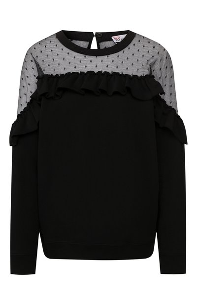 Женский хлопковый пуловер REDVALENTINO, арт. SR3MF01P/4FU