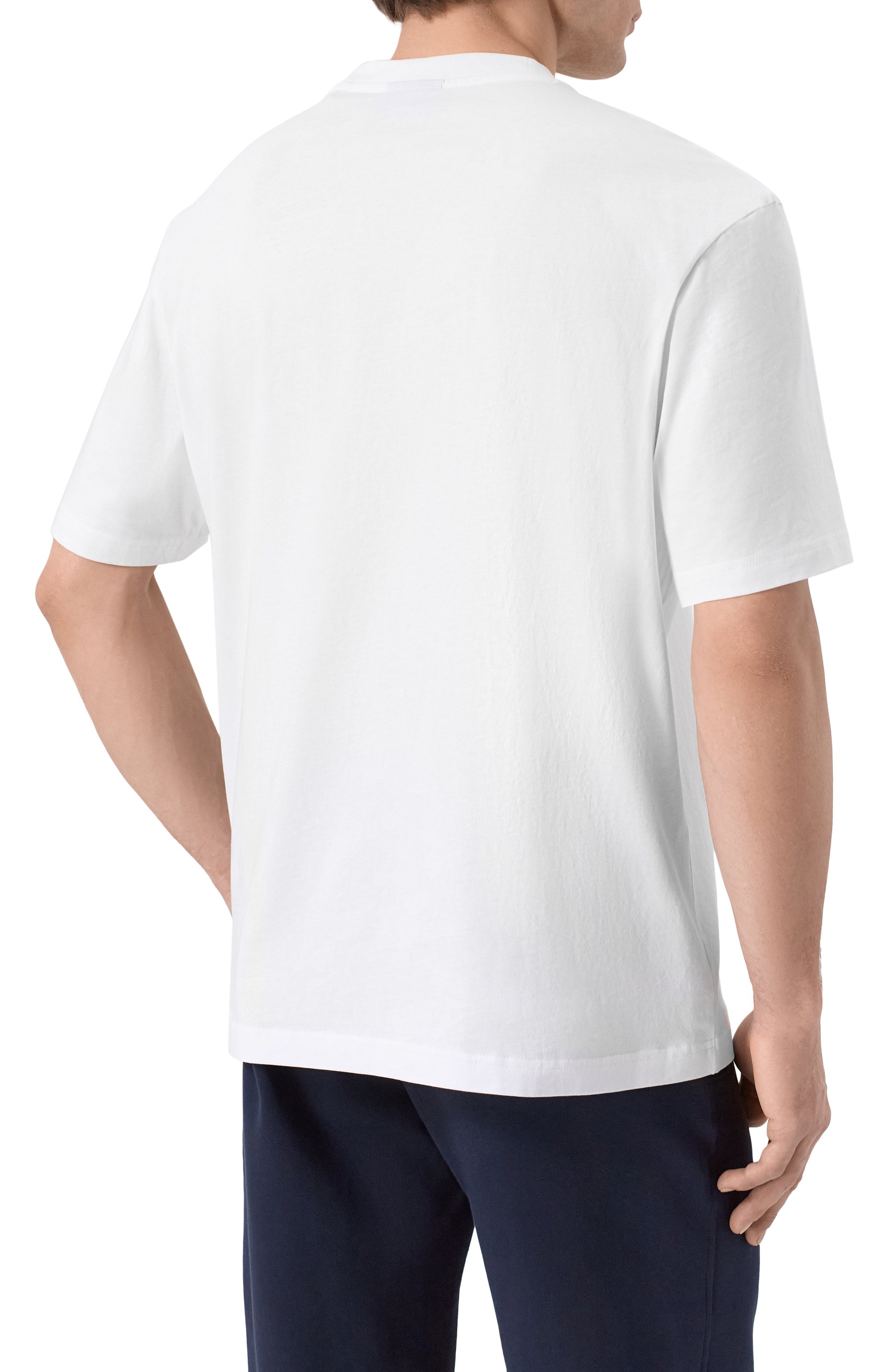 Хлопковая футболка HUGO BLUE, арт. 50554349, фото 4