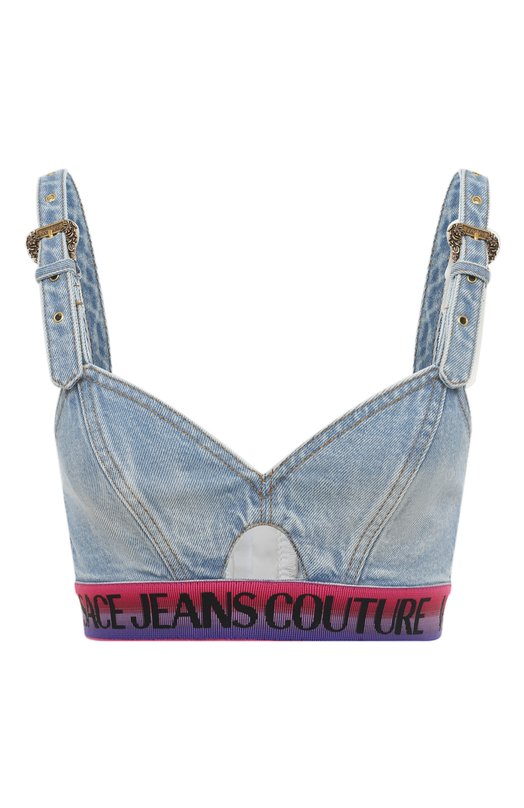 фото Джинсовый топ versace jeans couture