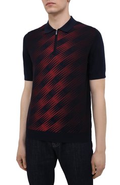 Поло из шелка и хлопка ZILLI, арт. MBV-PZ112-SPRA1/MC01, фото 3