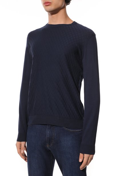 Хлопковый джемпер CORNELIANI, арт. 89M505-2125114/00, фото 3