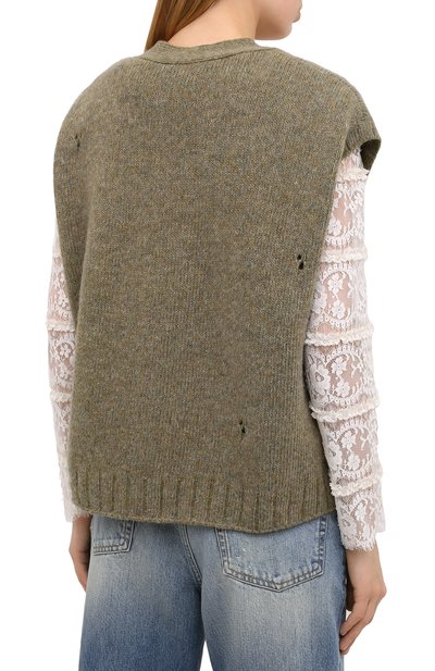 Шерстяной жилет GUCCI, арт. 638752/XKBMT, фото 4