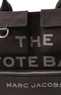 Женская сумка the cargo tote large MARC JACOBS (THE) черного цвета, арт. 2S4HTT005H03 | Фото 3 (Размер: large; Материал: Текстиль)
