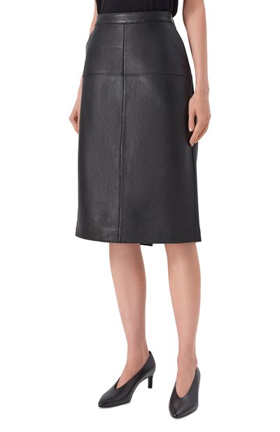 Кожаная юбка P.A.R.O.S.H., арт. MACI0CK25W-D620647S, фото 3