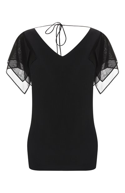 Шелковый топ ROBERTO CAVALLI, арт. IQT617/SY001, фото 1