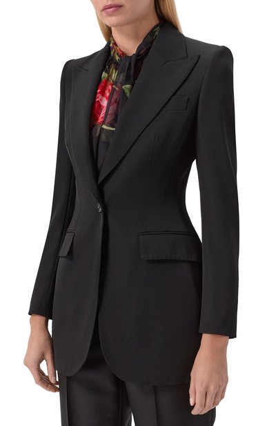 Шерстяной жакет DOLCE & GABBANA, арт. F29YLT/FU20W, фото 3