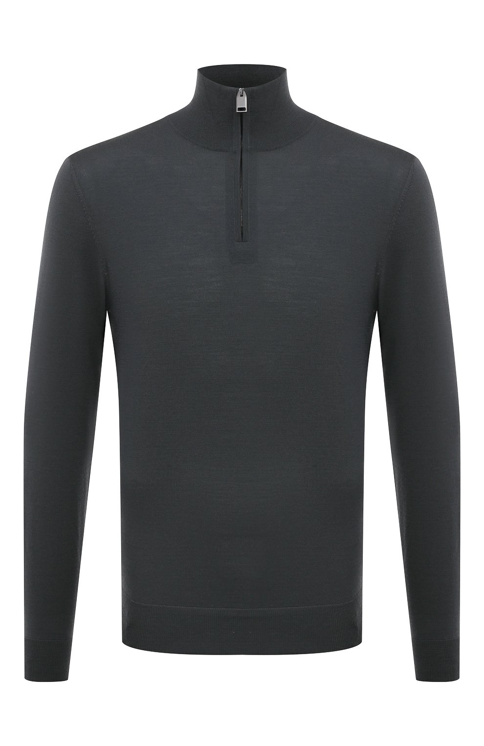 Шерстяной джемпер BRIONI темно-серого цвета по цене 120000 руб., арт. UMS70L/0ZK82, фото 1 Шерстяной джемпер BRIONI, арт. UMS70L/0ZK82, фото 1