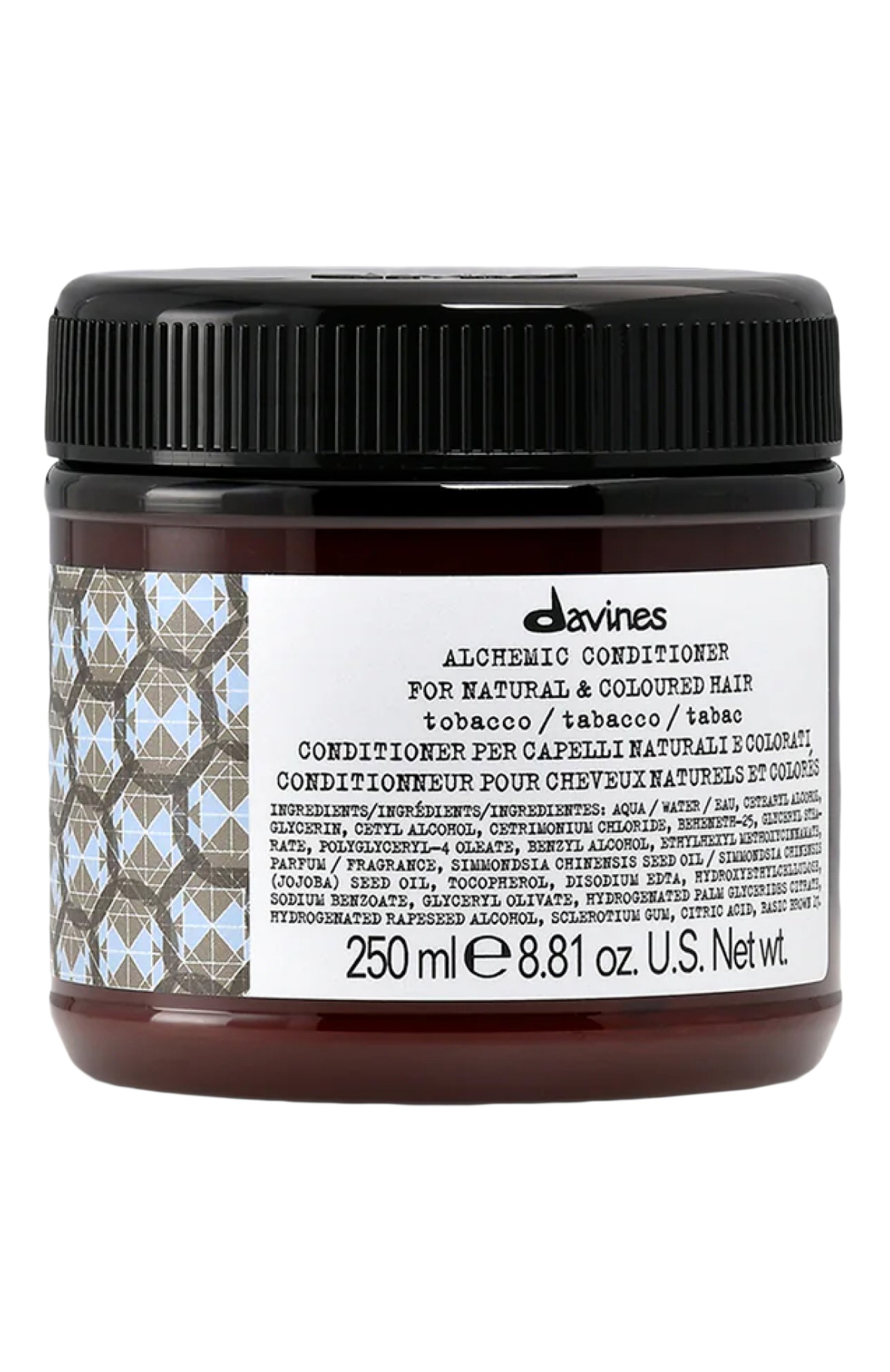 Кондиционер для натуральных и окрашенных волос alchemic, табак (250ml) DAVINES, арт. 67221, фото 1