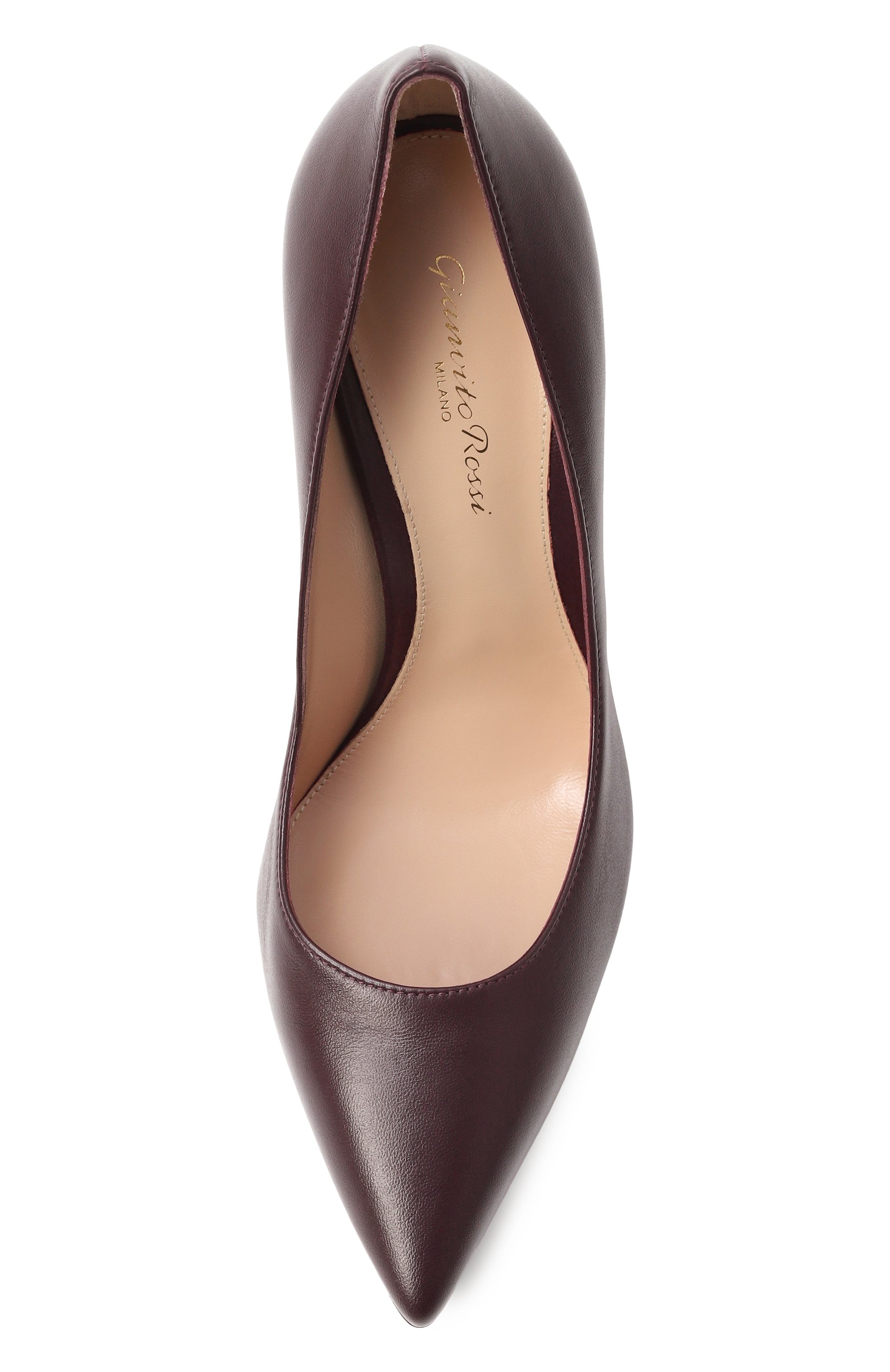 Кожаные туфли gianvito 105 GIANVITO ROSSI, арт. G28470.15RIC.NAPB0UR, фото 6