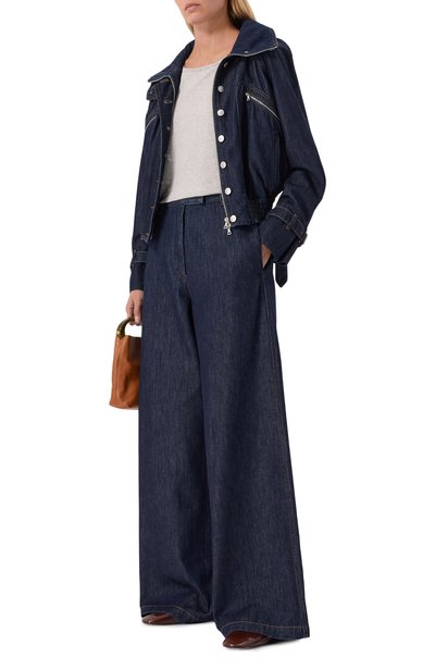 Женский хлопковый лонгслив DRIES VAN NOTEN, арт. 131112/4607