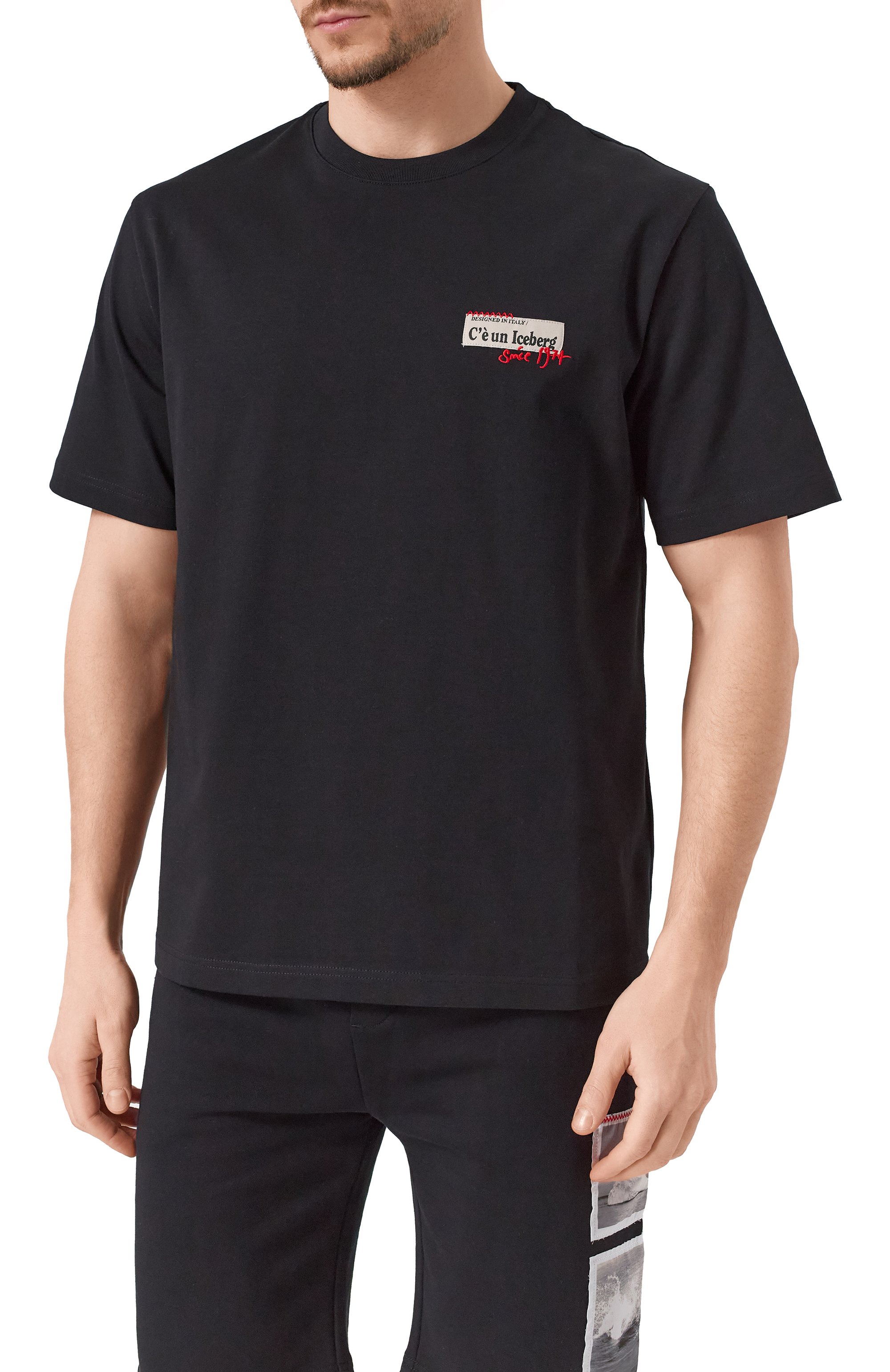 Хлопковая футболка ICEBERG, арт. F026/6304, фото 3