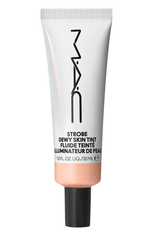 фото Тональный флюид с эффектом сияния strobe dewy skin tint, оттенок light 4 (30ml) mac