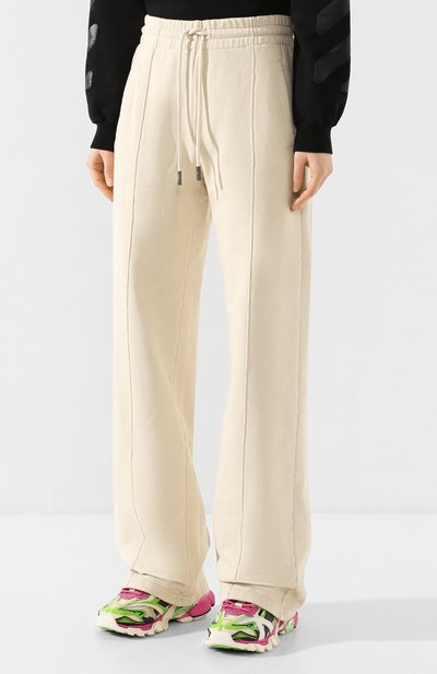 Хлопковые брюки OFF-WHITE, арт. 0WCH005R20F301294747, фото 3