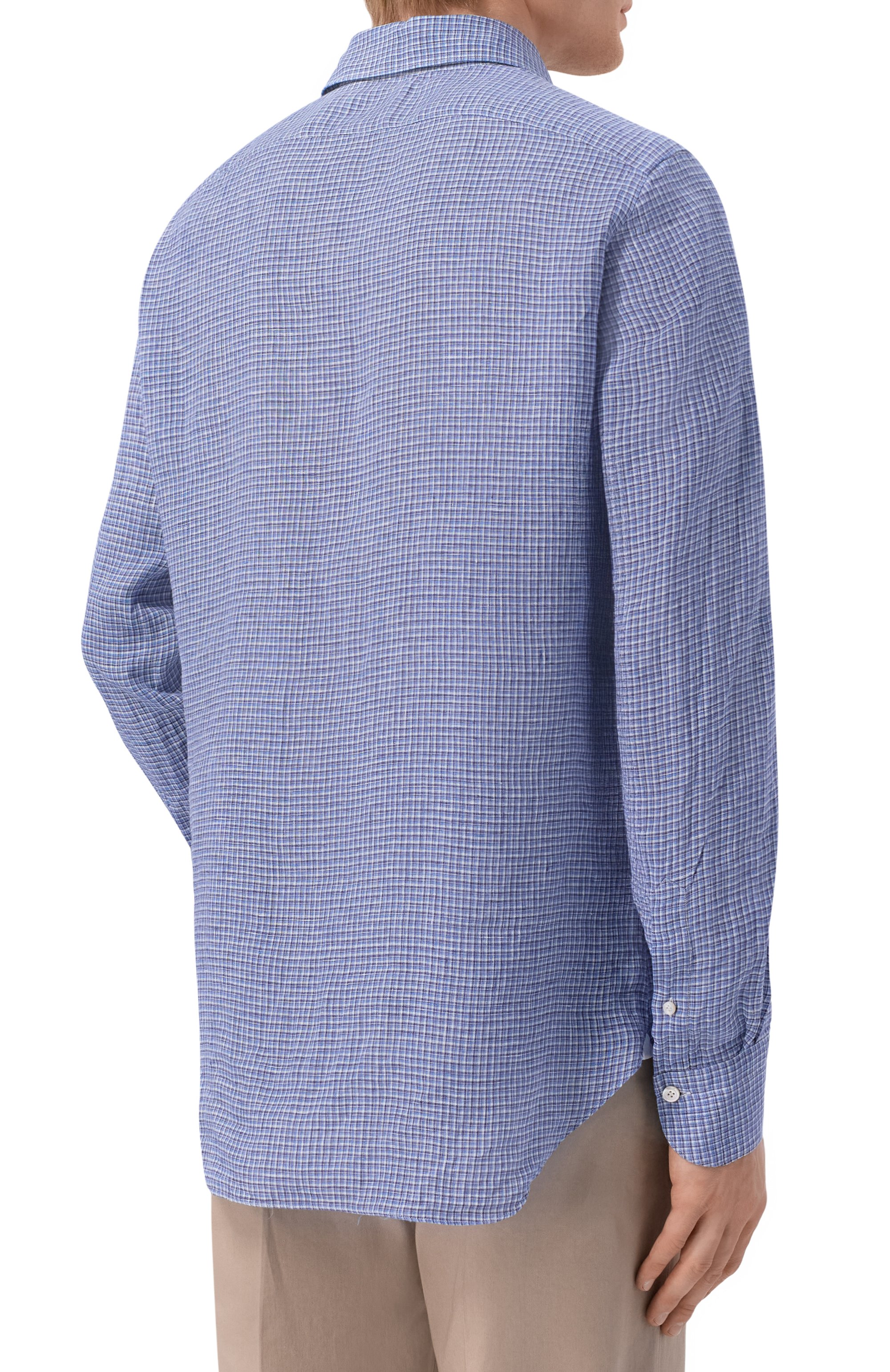 Льняная рубашка FINAMORE 1925, арт. GAETE 1 LUIGI Z L/C0721, фото 4