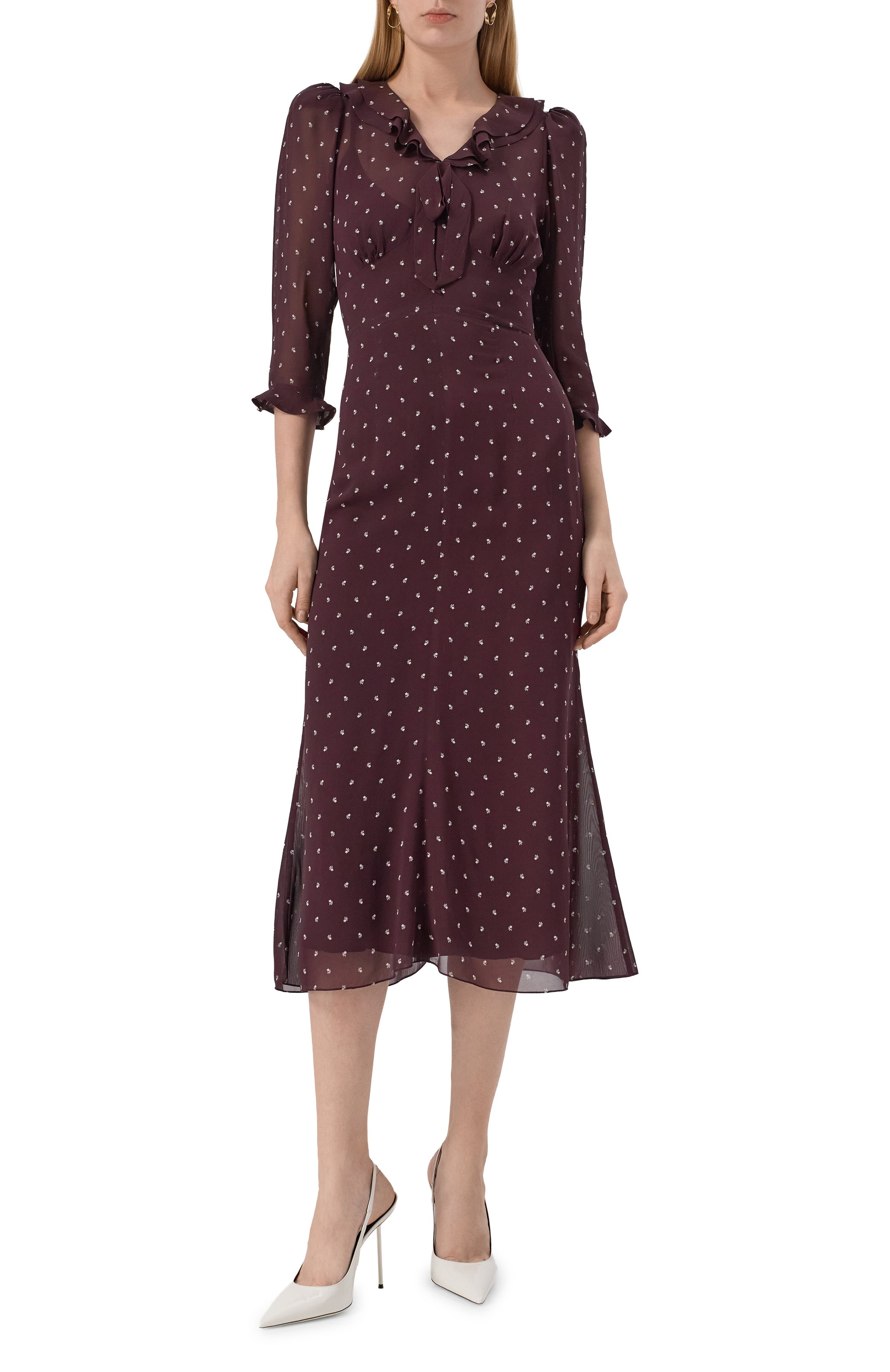 Платье из  вискозы ELLYME, арт. 00373, фото 2