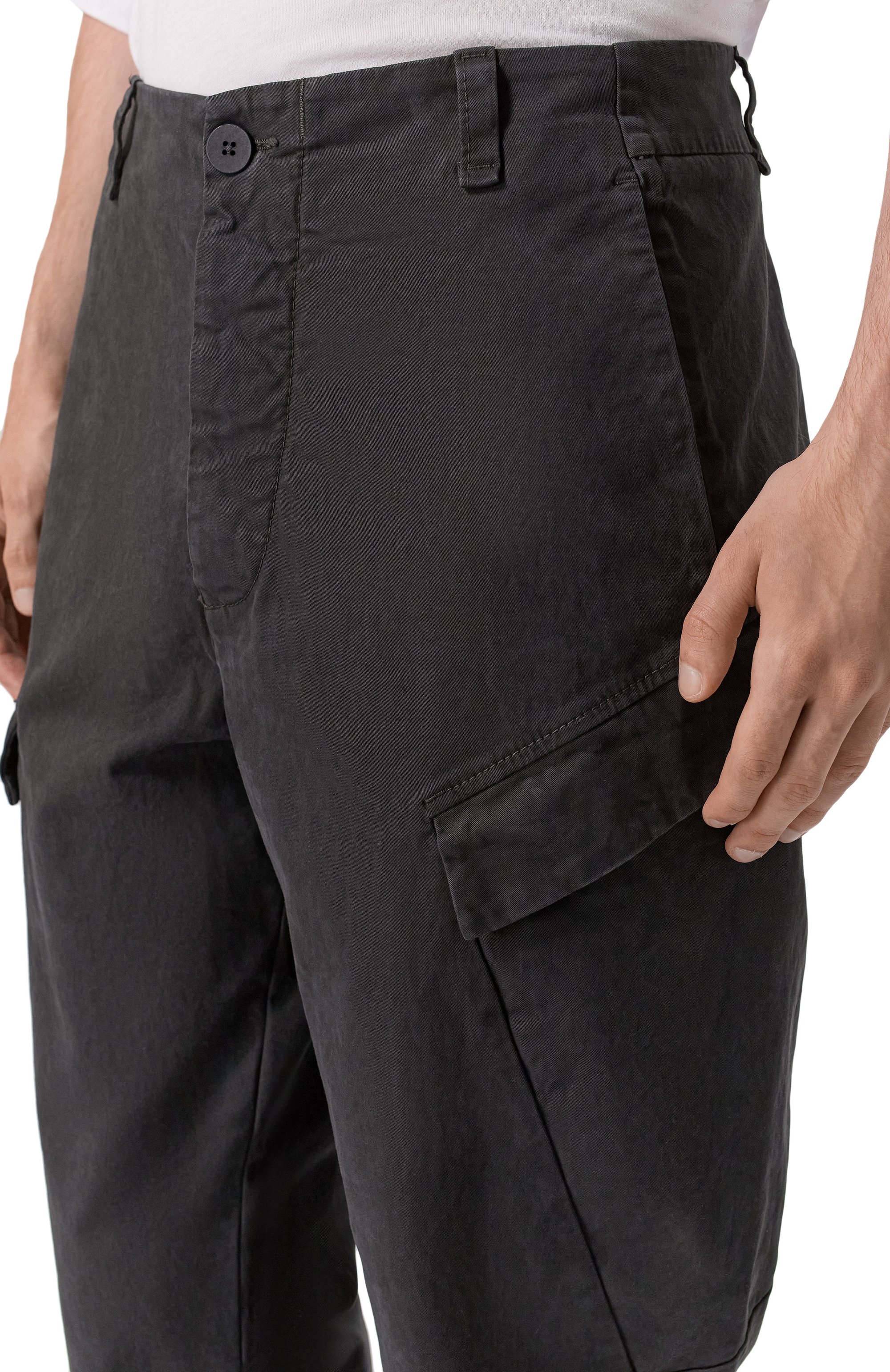 Хлопковые брюки-карго TRANSIT, арт. CFUTRBD132, фото 5