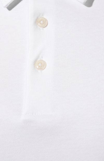 Хлопковое поло BOSS, арт. 50471335, фото 5