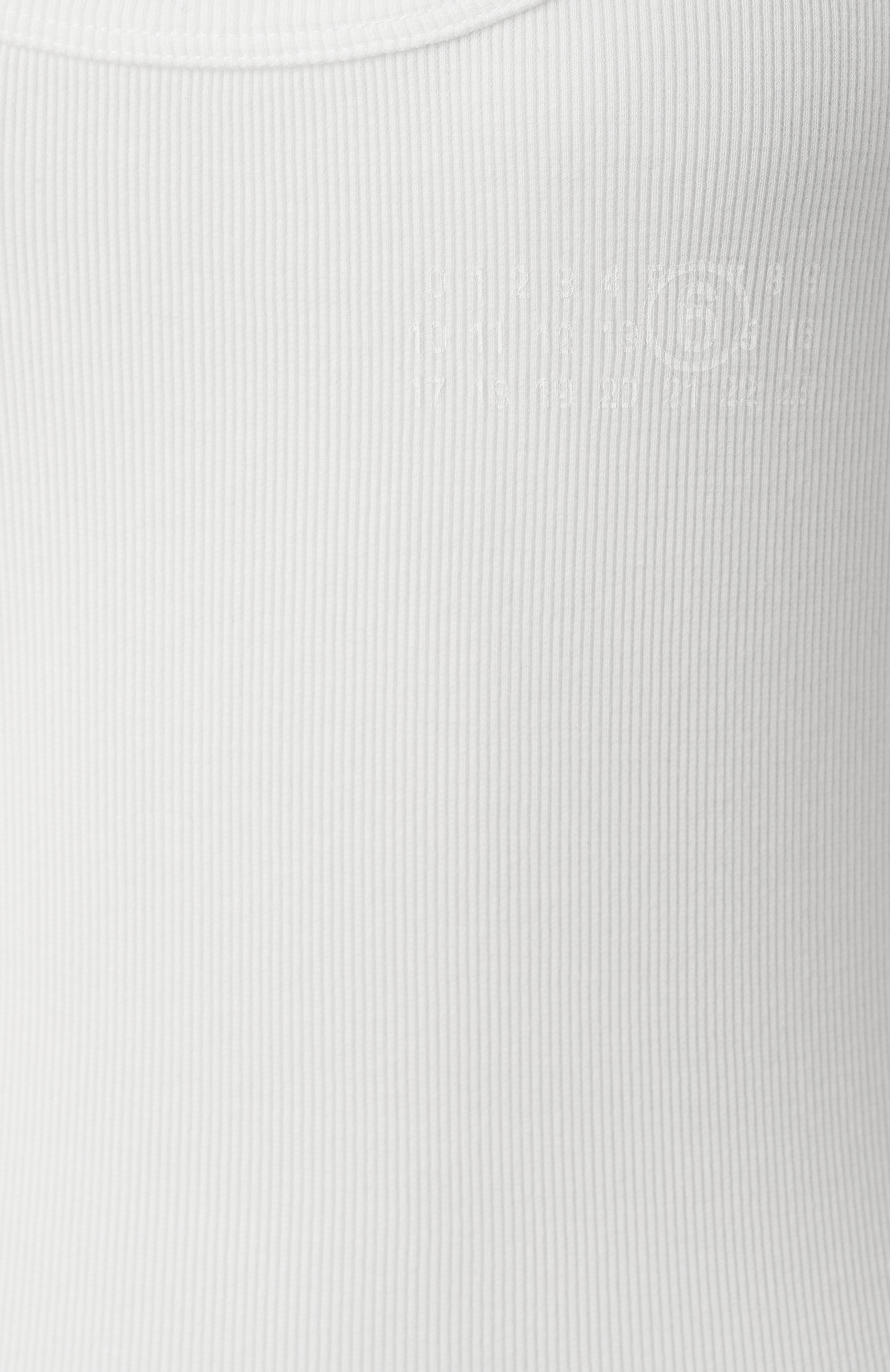 Хлопковая майка MM6, арт. S52NL0070/M20054, фото 6